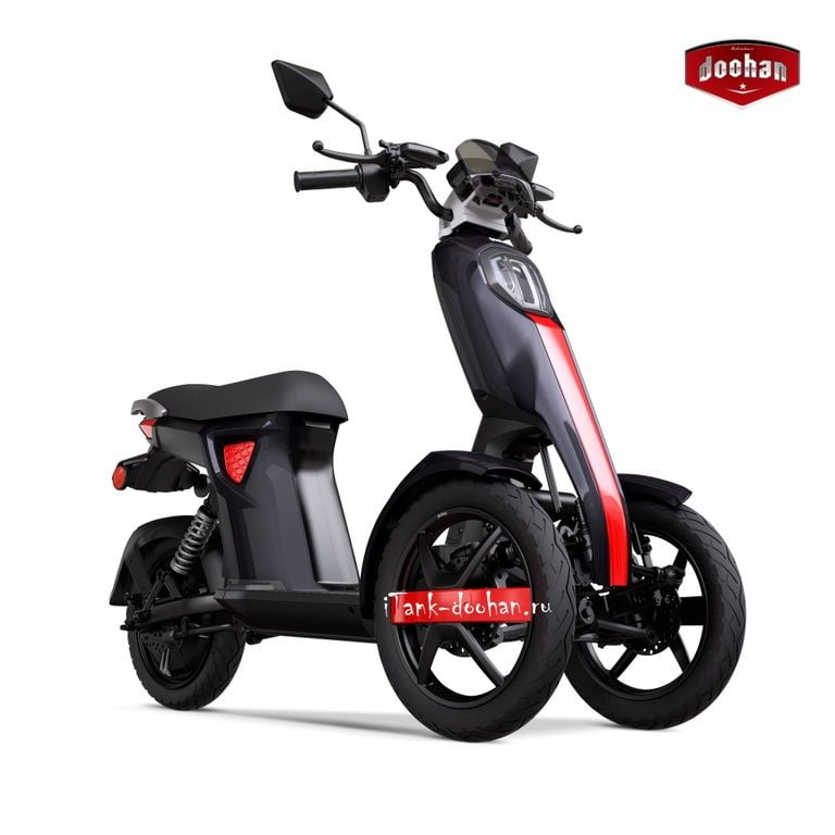 Электроскутер Doohan iTango HO-1200W Black Электроскутер Doohan iTango HO-1200W Black