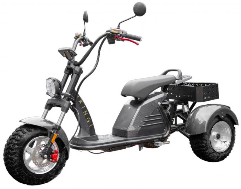  Электромотоцикл трехколесный IKINGI M6 Pro Trike 6000W